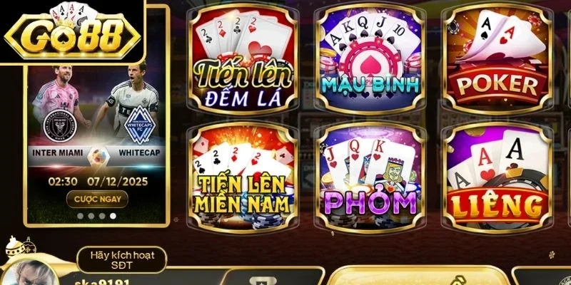 Giới thiệu về game bài Go88