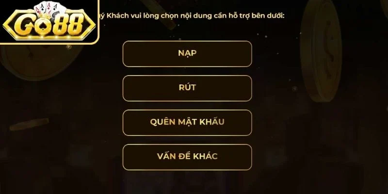 Hướng dẫn cách liên hệ Go88 khi gặp lỗi trong quá trình